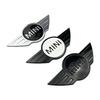 15.1x6.5cm Cache Emblème Arrière Avant pour Voiture pour MINI JCW F54 F55 F56 F60 R50 R52 R53 R56 R57 R58 R60 CLUBMAN COUNTRYMAN Emblème qclyn77