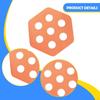 12 Pieces Hexagon Surfboard Pads Deck Decking Accessories Non Slip Mat Grip for