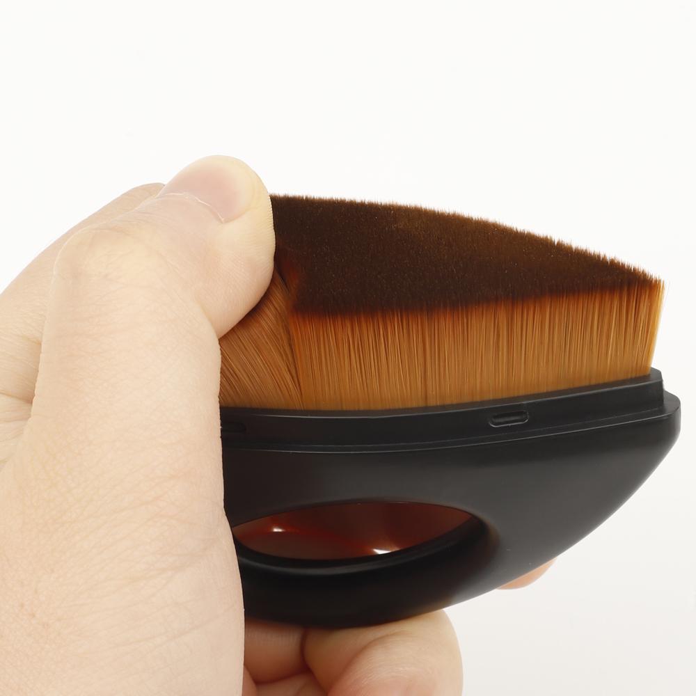 Make-up-Pinsel Eisen Foundation-Pinsel Tragbar 1 Stück Für Flüssig-Foundation-Pinsel BB-Creme Puder Kosmetik Make-up-Werkzeuge