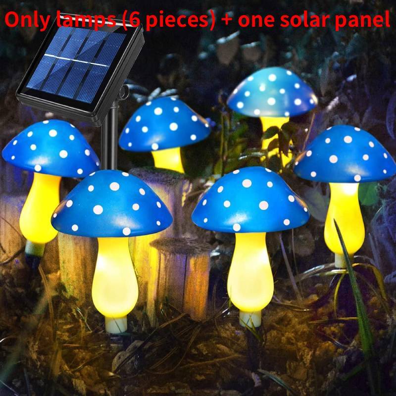 Pilz Solar Lichterkette Außen Garten Deko Dekorative Lampe Für Weihnachtsveranstaltungen
