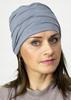 Iryda Bamboo Turban Gray Double Cap Also After Chemotherapy