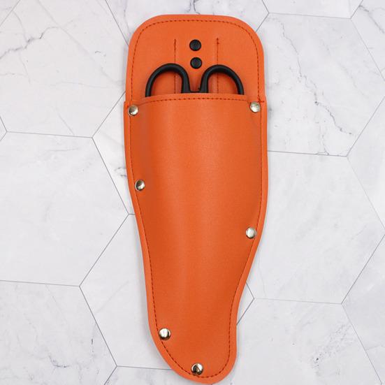 Gardening Shears Holster Garden Pruner Sheath Faux Leather Protective Cover Belt-Compatible Scabbard for Pruner Plier Shears