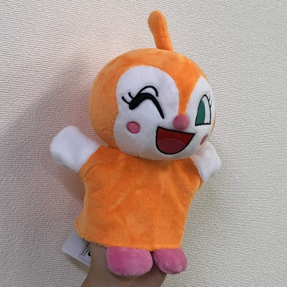 Yoshitoku Hand Puppet S Dokin-chan Soft Plush Toy for Kids 30cm