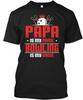 Papa Is My Name Bowling Game Gift TTshirt Made In the USA Size S To 5XL