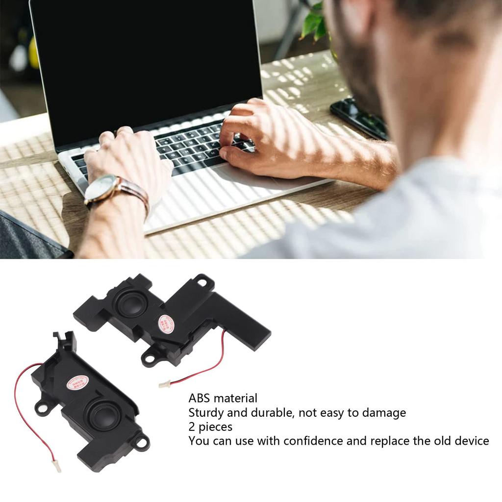 2 Replacement Speakers Left and Right Set Laptop Speakers Replacement for Ideapad Z570 Z575 Easy Installation Built-in Built-in