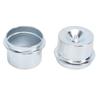 1.98 Inch Axle Grease Plugs Trailer Hub Dust   Grease Fitting   for Most Standard Axles 2000-3500 Lbs