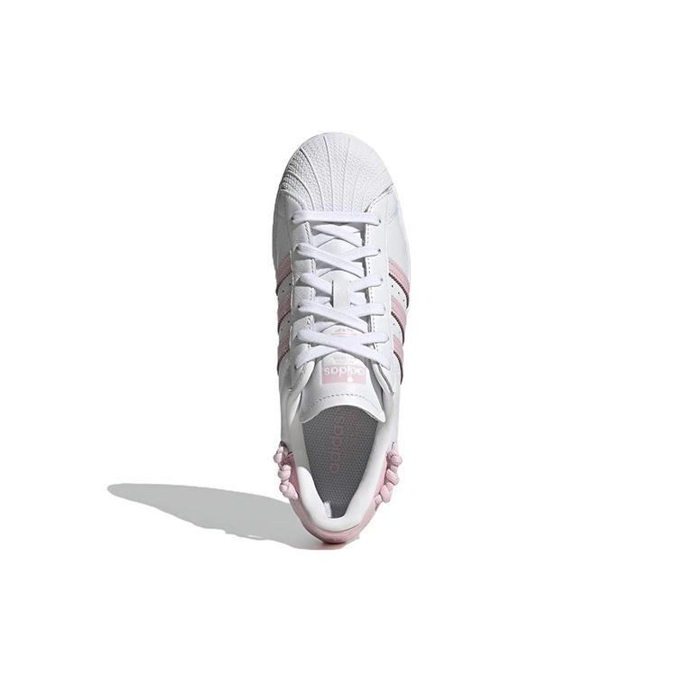 (WMNS) adidas Superstar 'Knotted Rope - White Clear Pink' Women's GZ3446