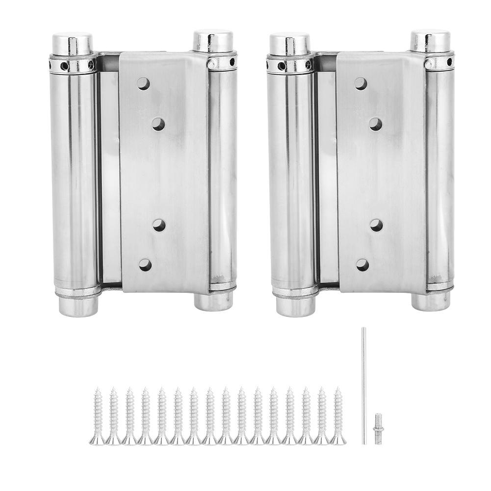3inch Stainless Steel Door Gate Hinge Fittings Double Action Spring Hinge