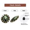 Large 12 Inch Round Wall Clock Democratizing Access to Stylish Home Accessories