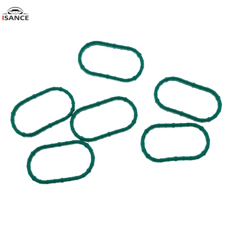 6 ks těsnění horního sacího potrubí pro 2002-2008 Jaguar X-Type S-Type V6 2.5 3.0 C2S14519, XR843536