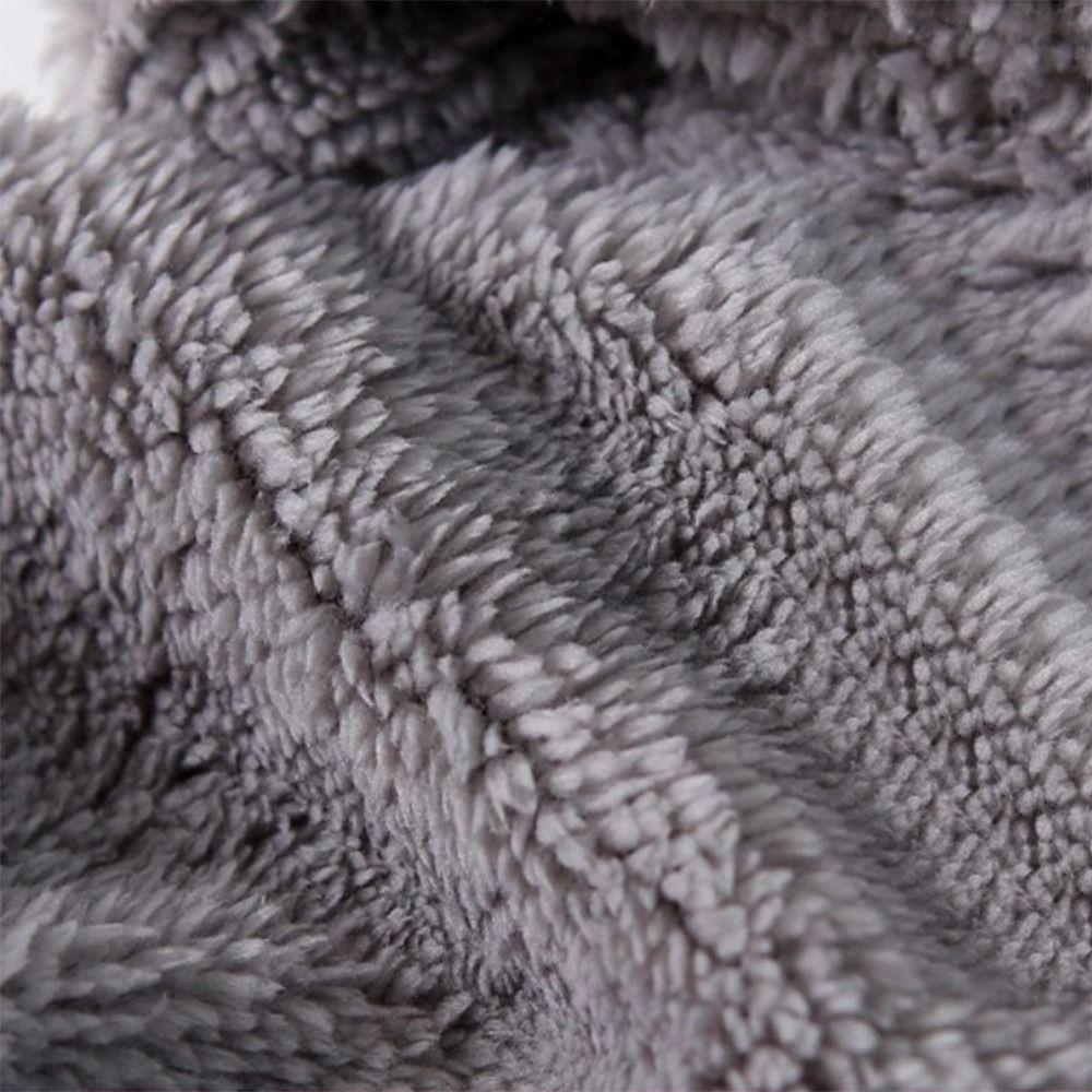 Soft Warm One-Piece Hats Scarf Gloves Plush Ear Protection Hats Lovely Baby Bear Ears Hat Kids