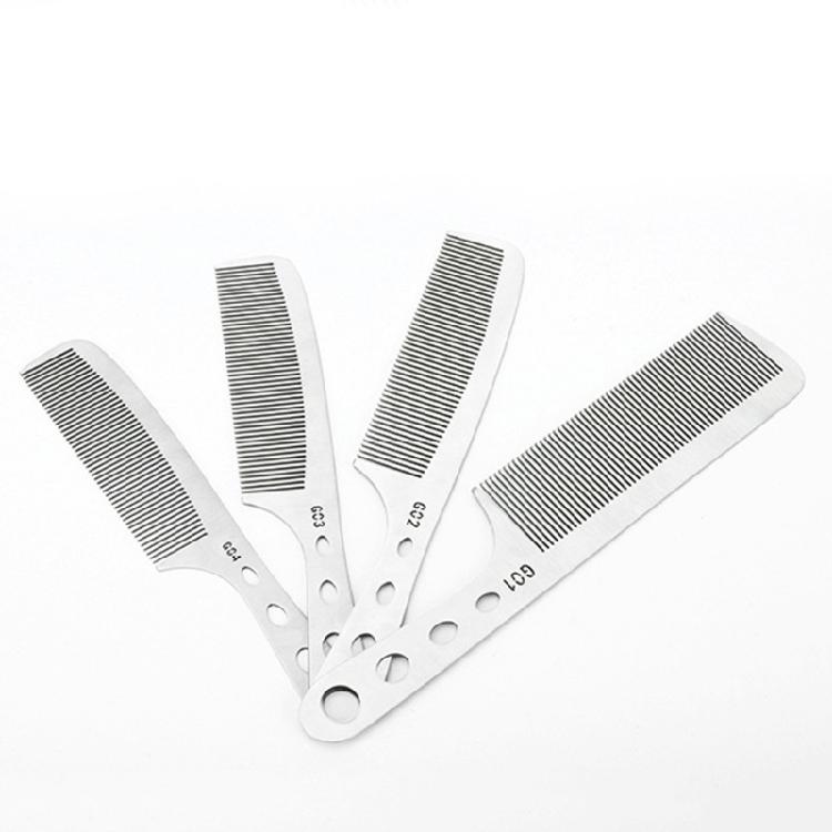 Carbon Steel Hair Cutting Tool Hairdressing Fine Tooth Combs for All Hair Types