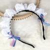 Maid Headbands Women Girls Lolitas Headbands Soft Fabric Headwear Lovely Hair Band for Role Playing and Fashion