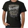 Wisconsin American Souvenir Country WI USA Adult Short Sleeve Crewneck Tee