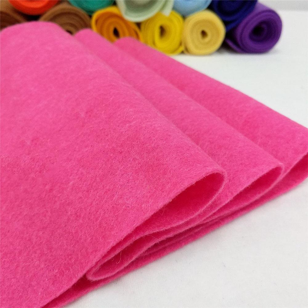 90*90cm Big Size Soft Felt Fabric Non-Woven DIY Sewing Dolls Toy Crafts Accessories Handmade Material