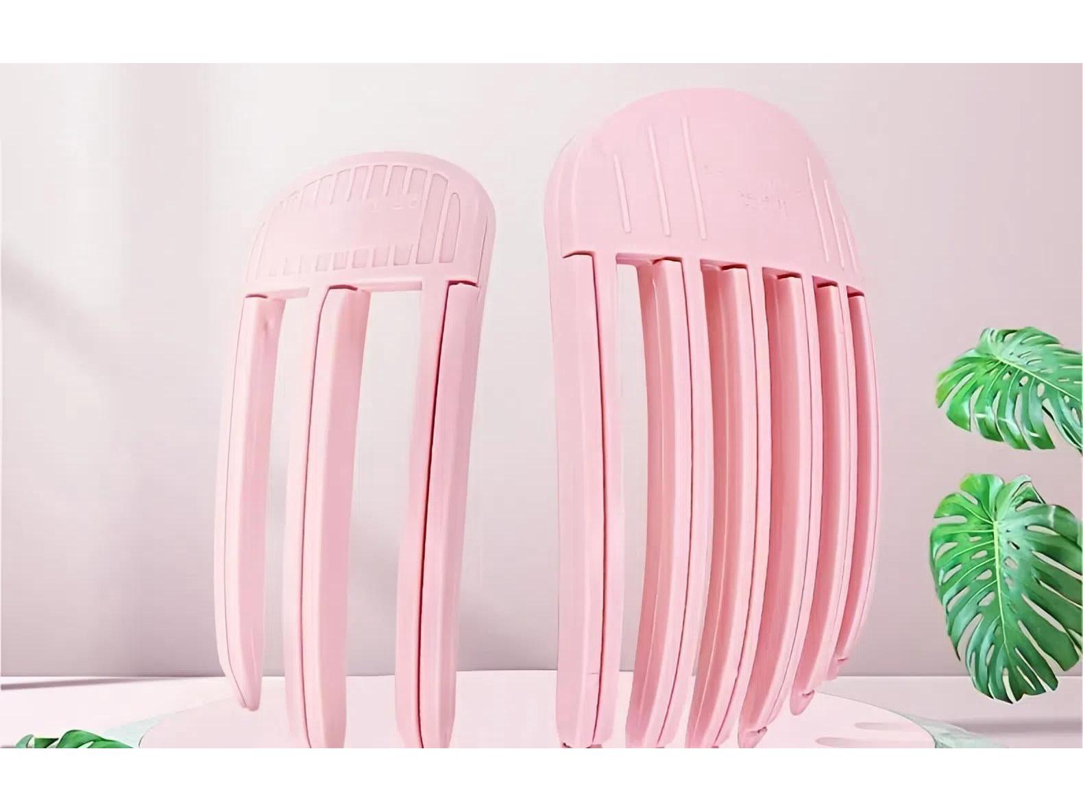 

Трендовая заколка для корней волос и расческа для укладки объемной челки 3-Tooth Set розовый