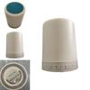 Seven Color Music Night Light Alarm Clock Bluetooth Speaker Rechargeable For Bedroom Decor