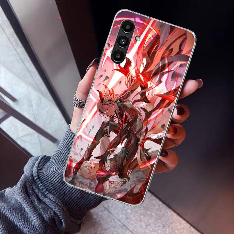 Arlecchino Genshin Impact Phone Case For Samsung Galaxy A17 A16 A15 A14 A13 A57 A56 A55 A54 A53 A37 A36 A35 A34 A33 A26 A25 A24