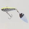 5Pcs Fishing Lures Realistic Looking Bright Colors Rotation Spoons Freshwater Spinner Artificial Metal Lures Hard Baits