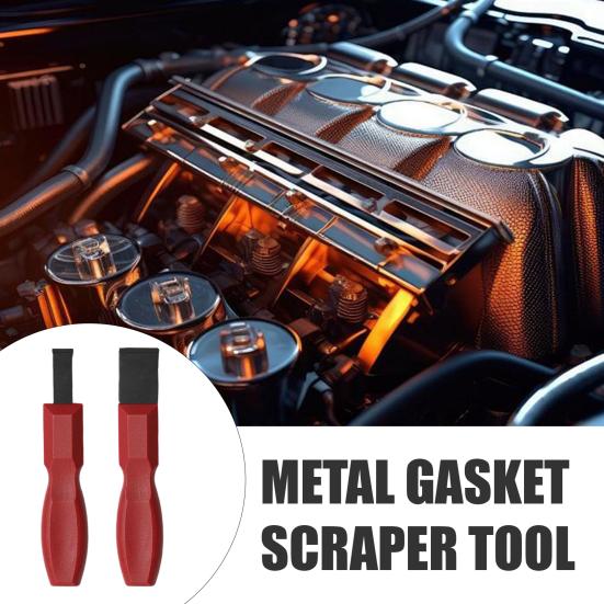 Yousheng 2Pcs Carbide Gasket Scraper with Non-Slip Handle Automotive Repair Tools for Cleaning Oil Pan Gaskets Metal Scraper Durable Hand Tool