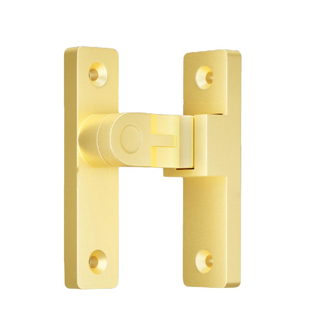 Door Lock Bolt Sliding 5 Color Option 90 Degree Accessories Door Buckle Zinc Alloy Complicated Procedures Zinc Alloy