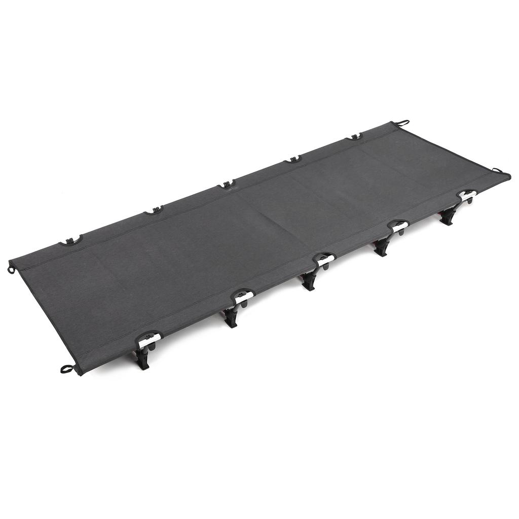 Outdoor Foldable Bed Camping Portable Aluminum Alloy Sleeping Cot with Storage Bag