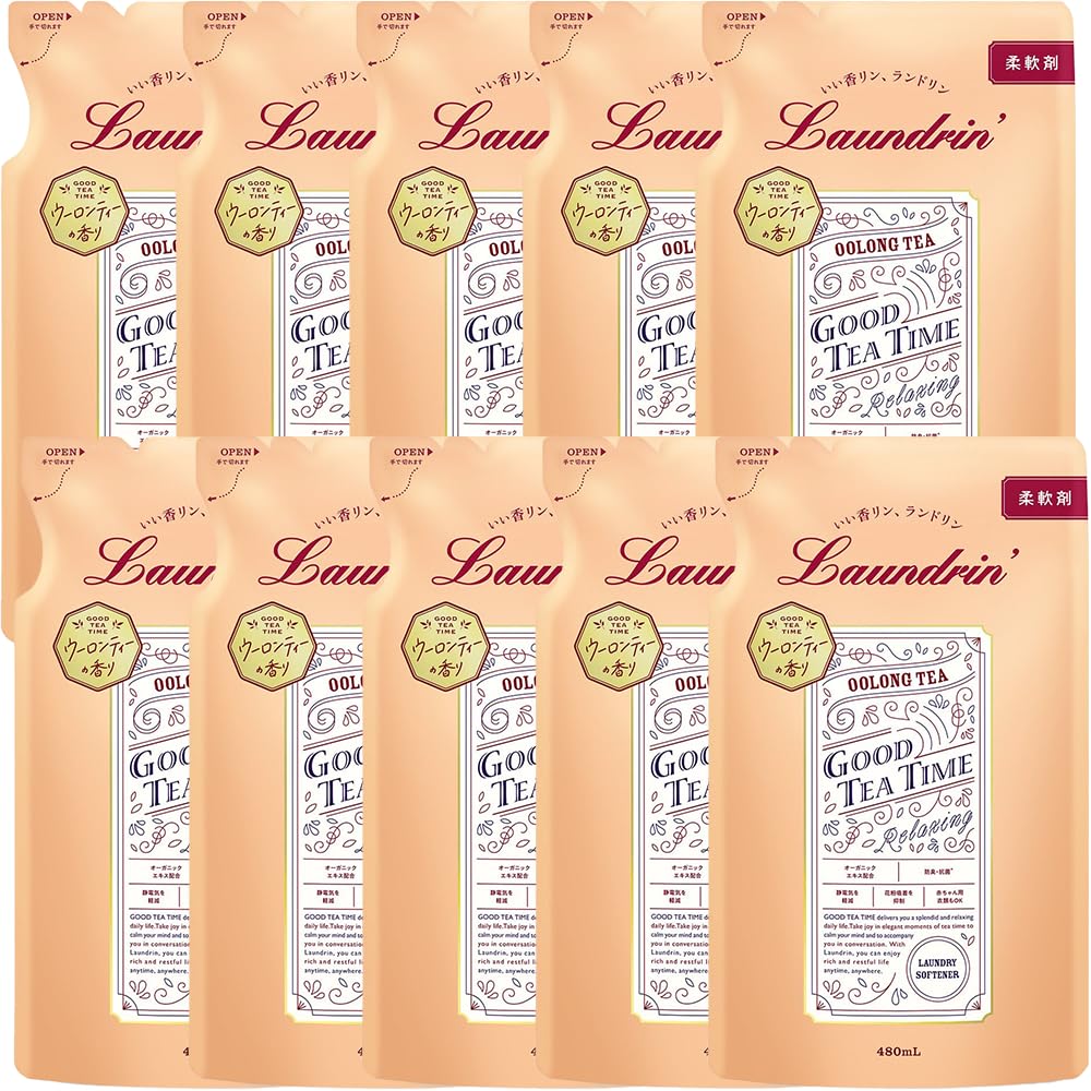 

Кондиционер для белья Landrin, аромат чая улун, сменные блоки, 480 мл (х 10)