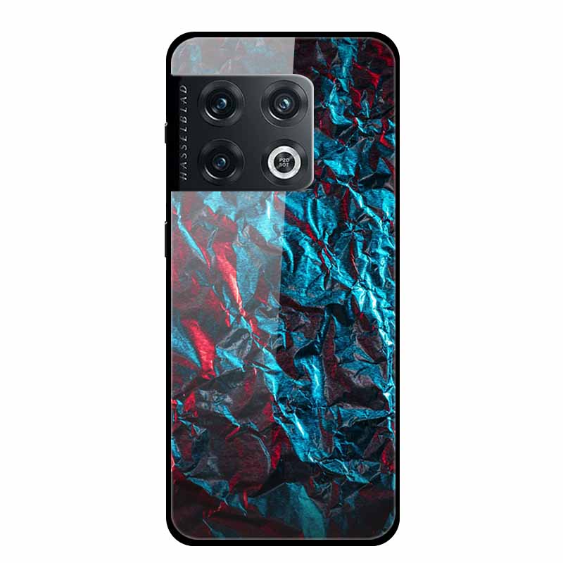 For OnePlus 10 Pro Case Marble Tempered Glass Back Cover Hard Case For OnePlus 10 Pro Shockproof Fundas NE2210 Protective Coque