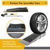 Donext Ramps Low Profile Plastic Car Service Ramps 3 Ton Truck Vehicle - 2 Pack