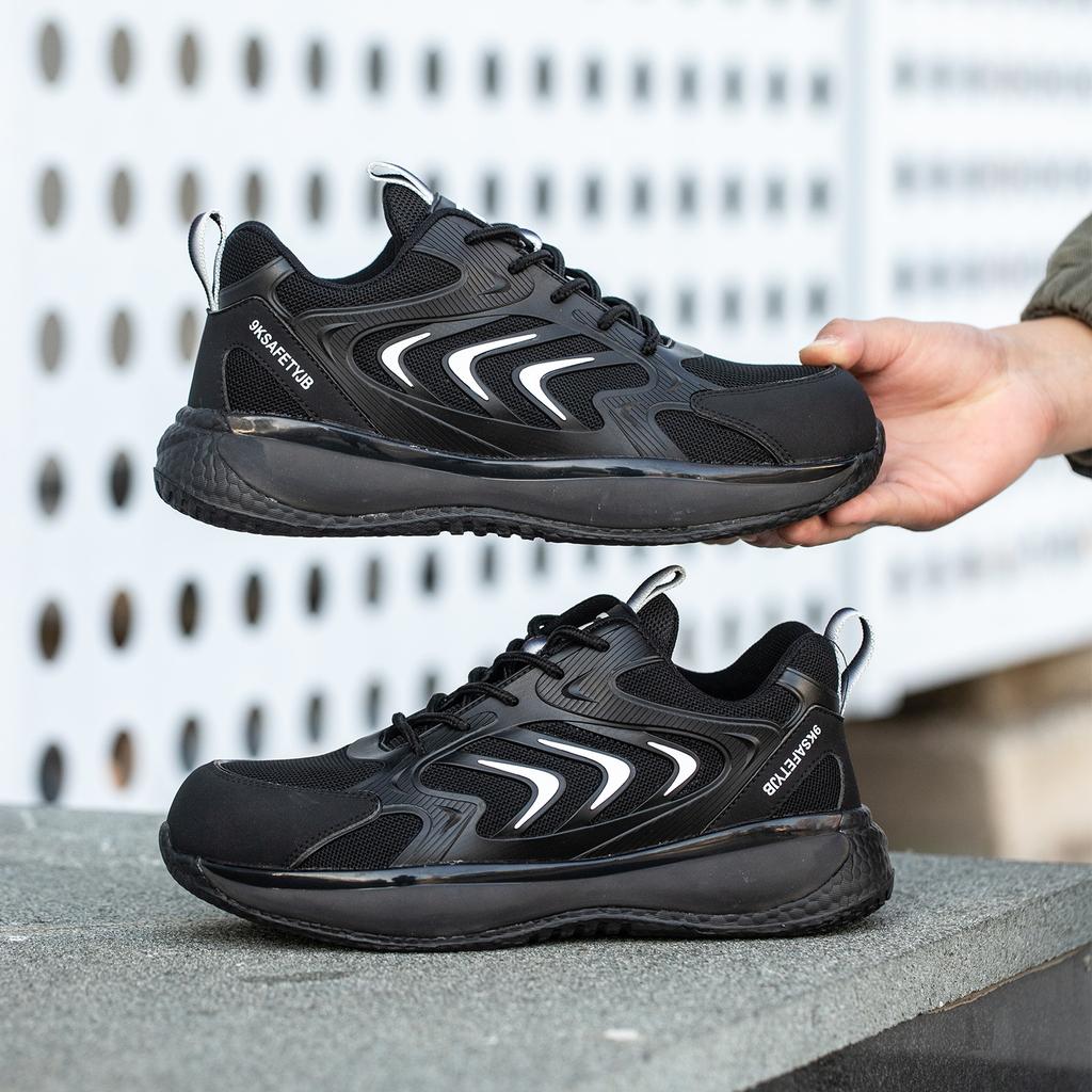 Latest Shoe Fashion Europe Safety Shoes for Engineers Steel Toe Esd Antistatic Safety Sport Shoes