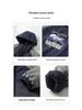 2025 New Boys' Thickened Hooded Cotton Jacket - European Winter Style with Contrasting Colors for Toddlers and Children