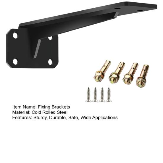1 set Suporturi pentru rafturi Robuste Rulment puternic Suport greu Suporturi pentru rafturi montate pe perete Acasă