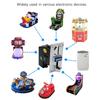 1Pc 616 Multi Coin Slot Acceptor Electronic Roll Down Coin Accepter Selector Mechanism Arcade Game Ticket Vending Machine