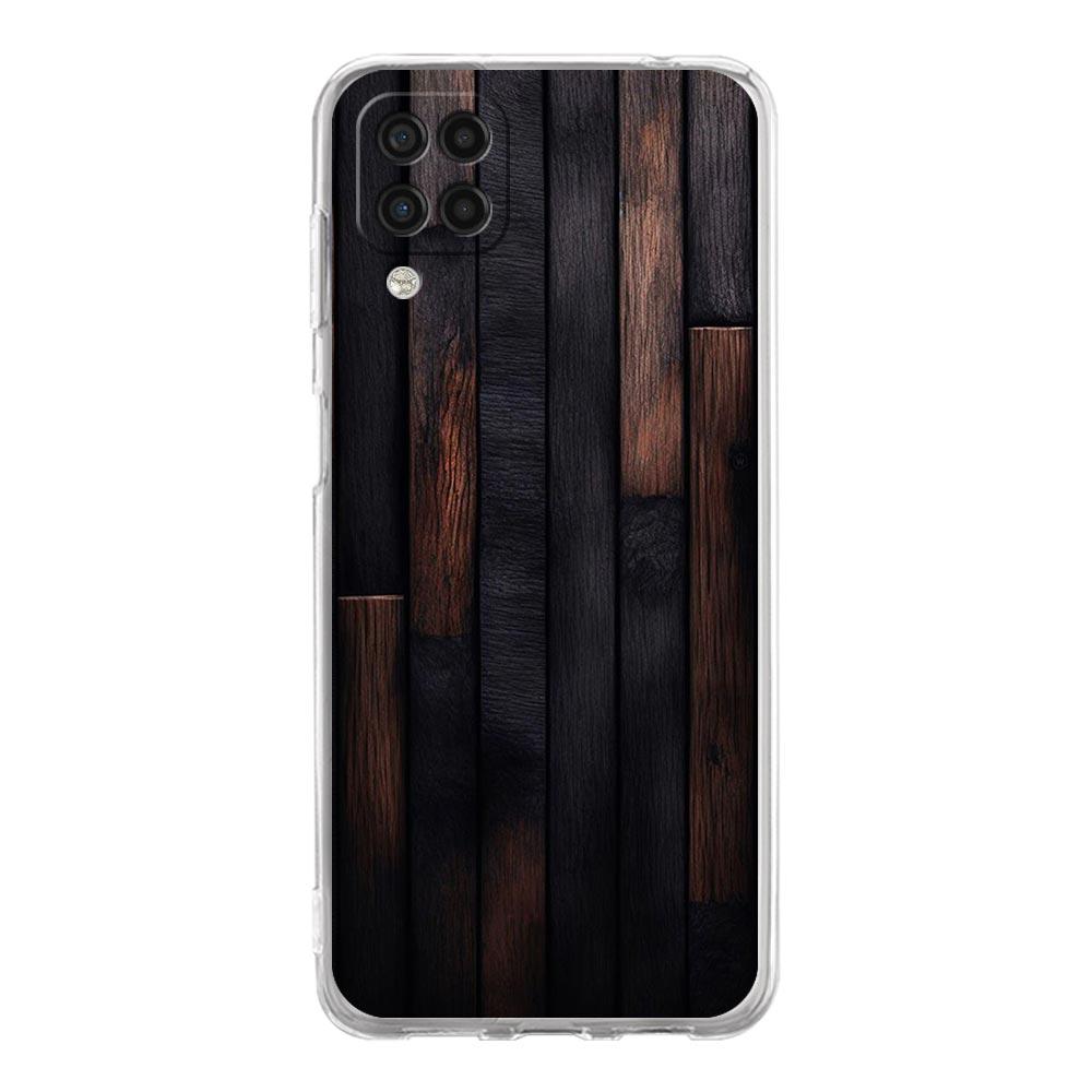 Handyhülle für Samsung A54 A52 A50 A70 A10 A30 A40 A20S A20E A02S A12 A14 A22 A24 A42 A34 A32 5G A04s Hülle Wald Geometrie Holz