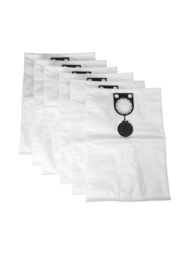 Non Woven Fabric Vacuum Cleaner Dust Bags Compatible with For Bosch GAS 25 L SFC Available in Sets of Six or Twelve