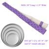 2 pz Cuocere Anche Striscia Tortiera Inumidire Strisce Cintura Protettore Banding Panno Livello Umido Strumenti per decorare torte Teglia Bakware