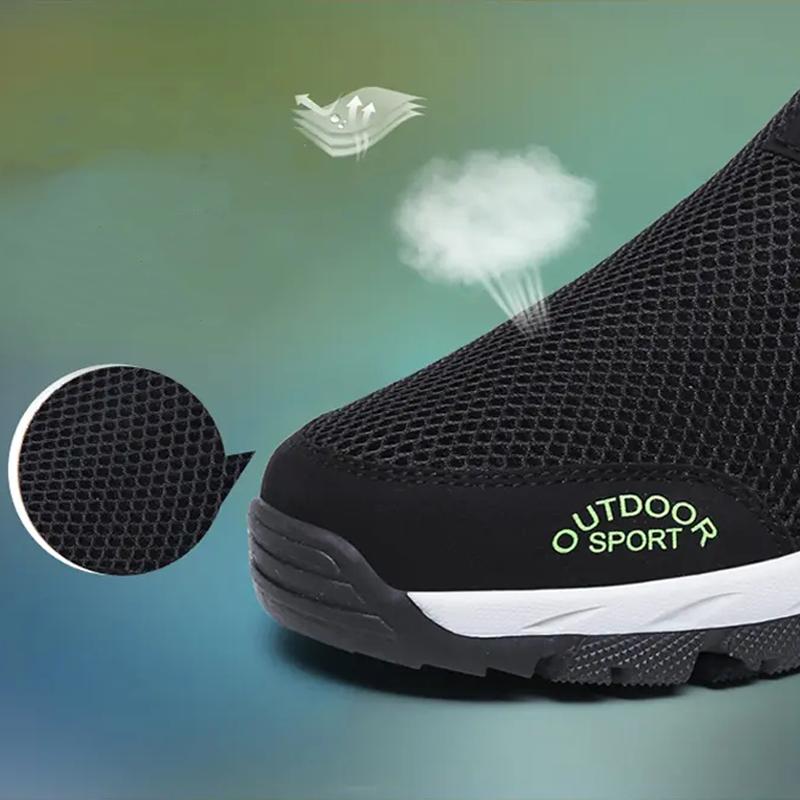 Men Hiking Shoes Outdoor Sneakers for Man Flat Sport Casual Shoes Non-slip Cilmbing Trainers