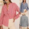 Women's Fashion Casual Long Sleeve Blouses & Shirts International Design