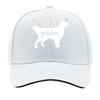 Outdoor Mountaineering Casual Puppy Print Hip Hop Hat Curved Brim Retro Sports Running Hat Hat Versa Sandwich Baseball Cap