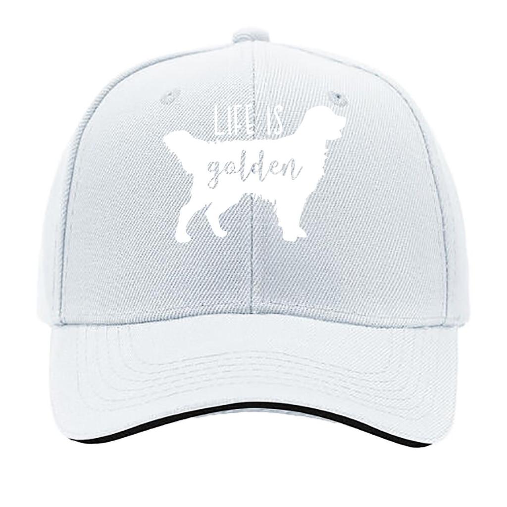 Outdoor Mountaineering Casual Puppy Print Hip Hop Hat Curved Brim Retro Sports Running Hat Hat Versa Sandwich Baseball Cap