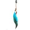 Bohemian Ethnic Feather Hair Clip with Tassel for Seaside Photoshoots
