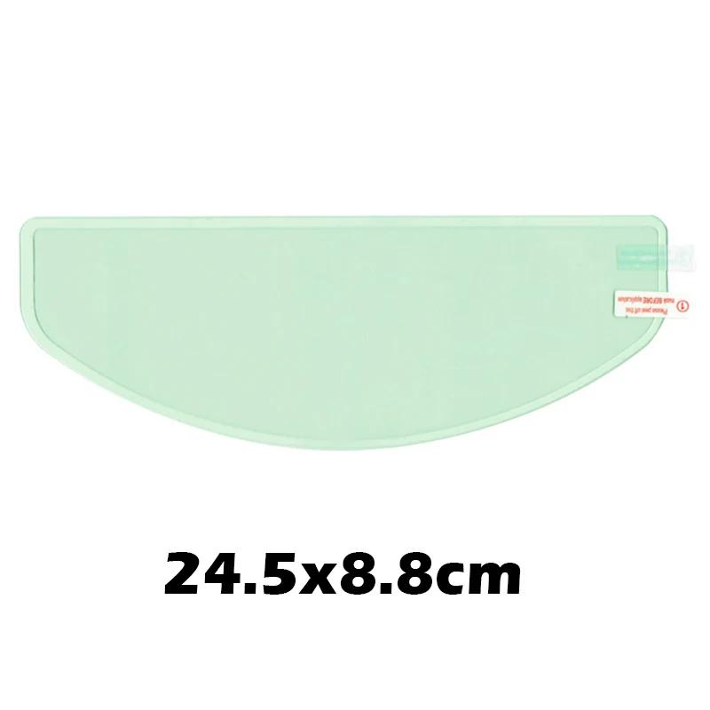 Motorcycle Helmet Anti-Fog & Rain Film – Durable Nano Coating Clear Sticker for Safety Driving, Motorbike Visor Accessory