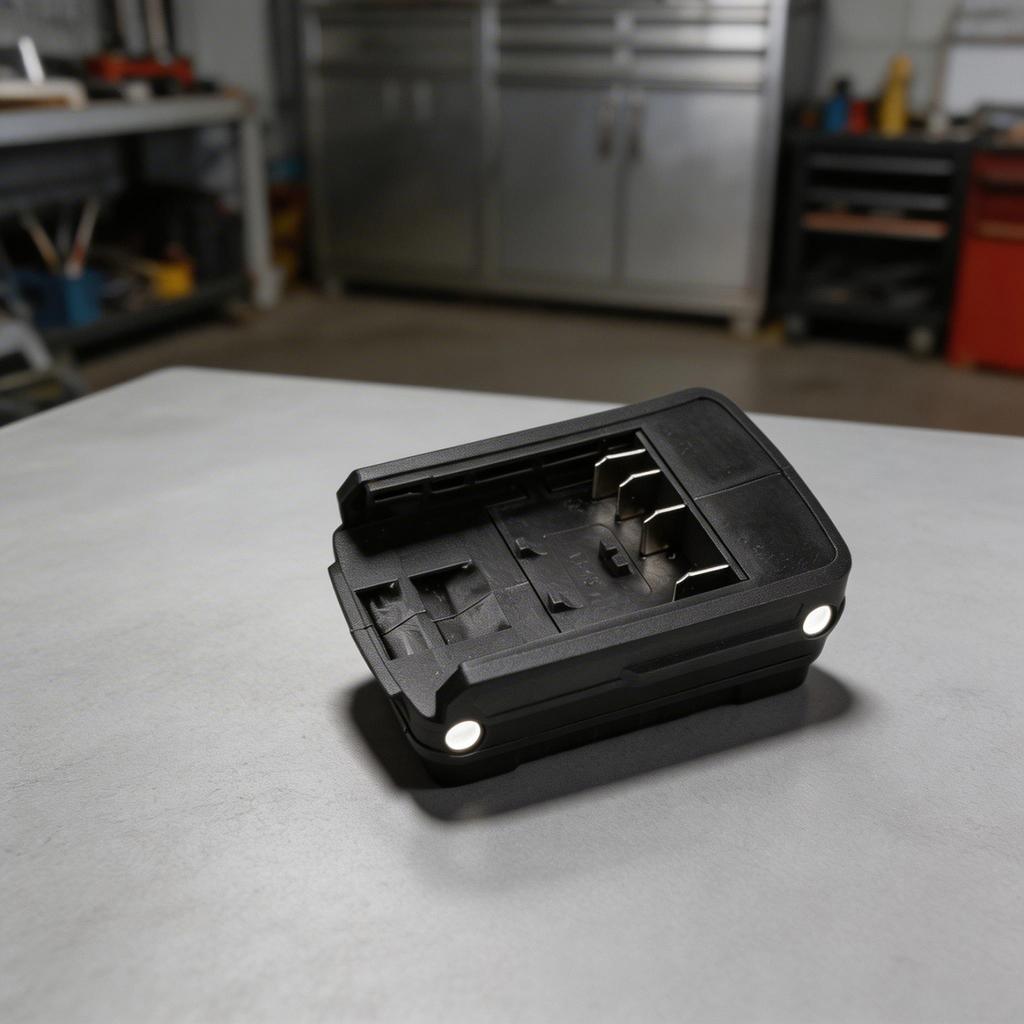18V Lithium Battery Compatible Battery Adapter Built-in Charging Board