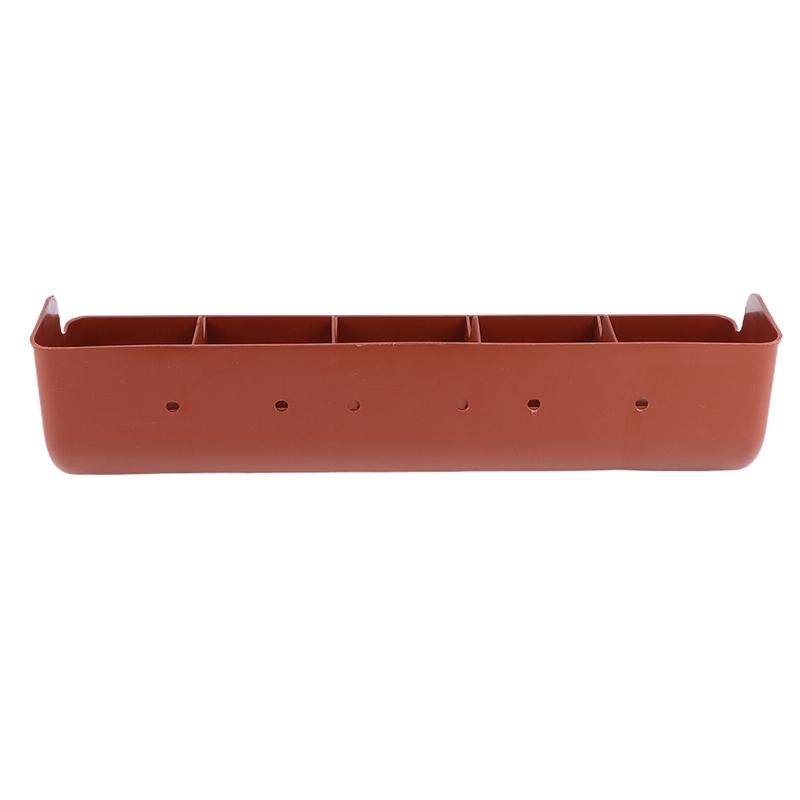 5 Slots Piglet Fodder Bowl Farm Use Livestock Feeding Dish Stable Multi Compartment Feeder for Animals