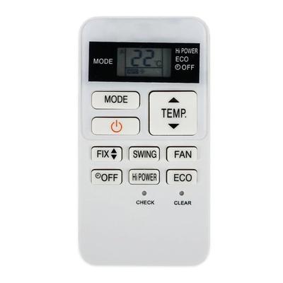 Télécommande de remplacement pour climatiseurs RAS-07BKV-E, RAS-077SKV-E6 et RAS-107SKV-E6 (modèles divers).