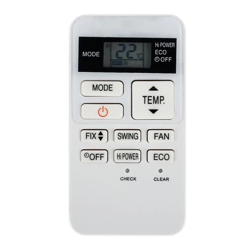 

Replacement AC Remote Control for RAS-07BKV-E RAS-077SKV-E6 RAS-107SKV-E6 Air Conditioner Various Model 1