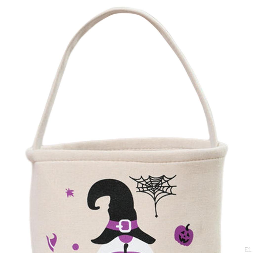 Halloween Candy Bag Ornament Decoration Reusable Accessories Storage Trick or Treat