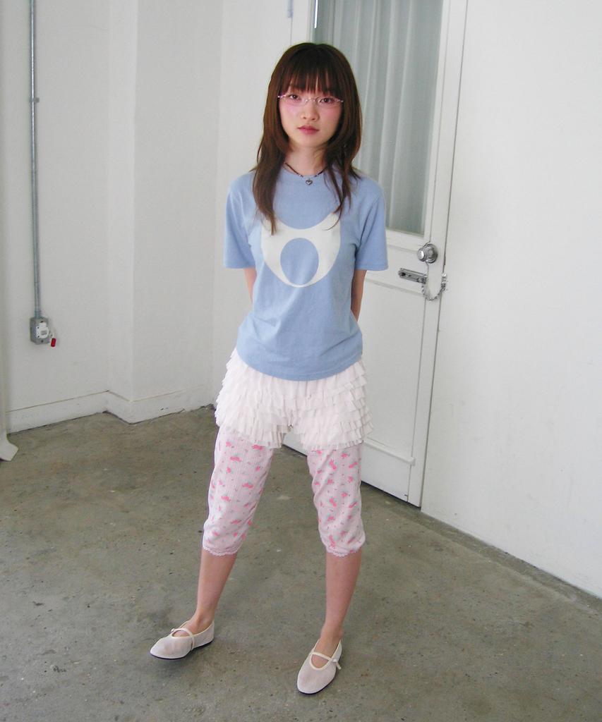 NICEGHOSTCLUB Head Symbol Tee_Light Blue(Ng2Gmft503A)