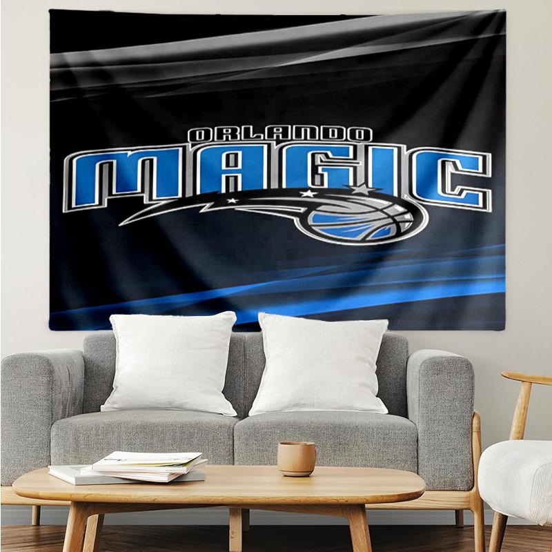 Basketball Orlando Logo Quick-Dry Tapestry Hanging for Bedroom,Livingroom, Playroom,Decor Art Room Wall Tapestry Holiday and Birthday Gifts