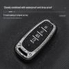 Hongqi Car Key Case - Stylish, Atmospheric Design with Buckle & Personalized Decoration